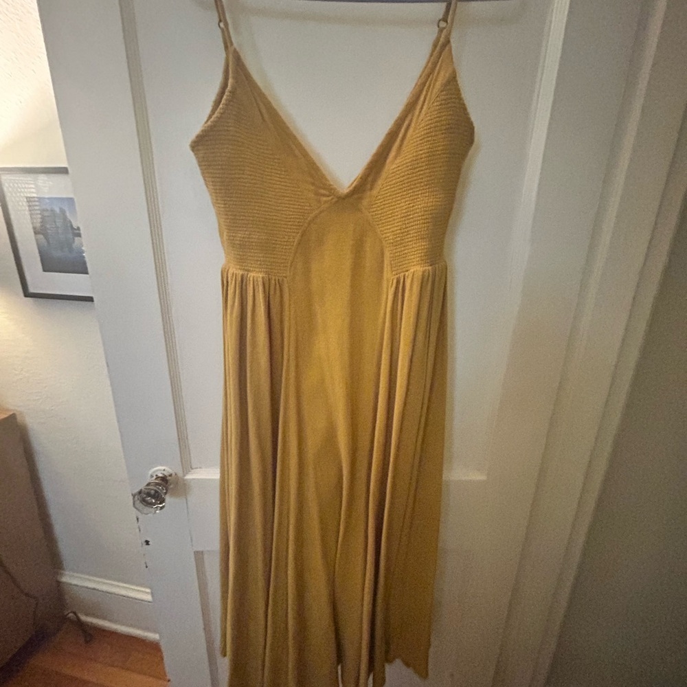 Free People Golden Maxi Dress